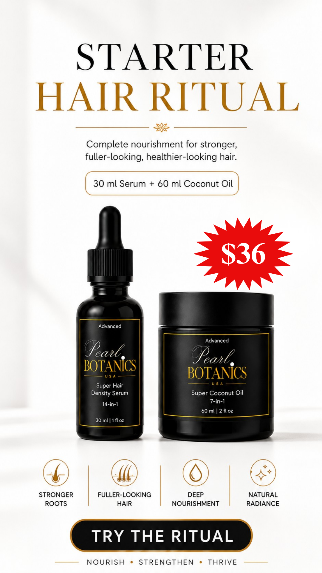 Pearl Botanics Starter Hair Ritual