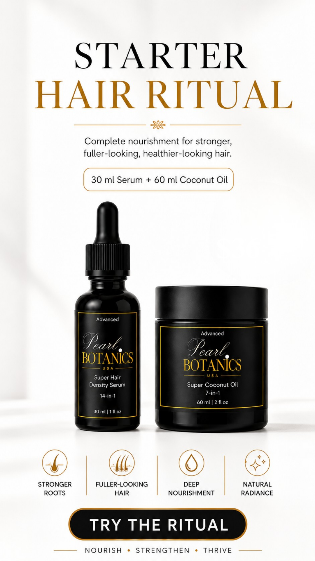 Pearl Botanics Starter Hair Ritual
